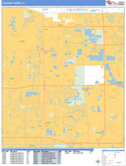 Coconut Creek Digital Map Basic Style